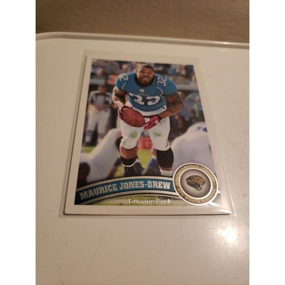 2011 Topps #30 Maurice Jones-Drew - Jacksonville Jaguars - NFL Football Card - Picture 2 of 3